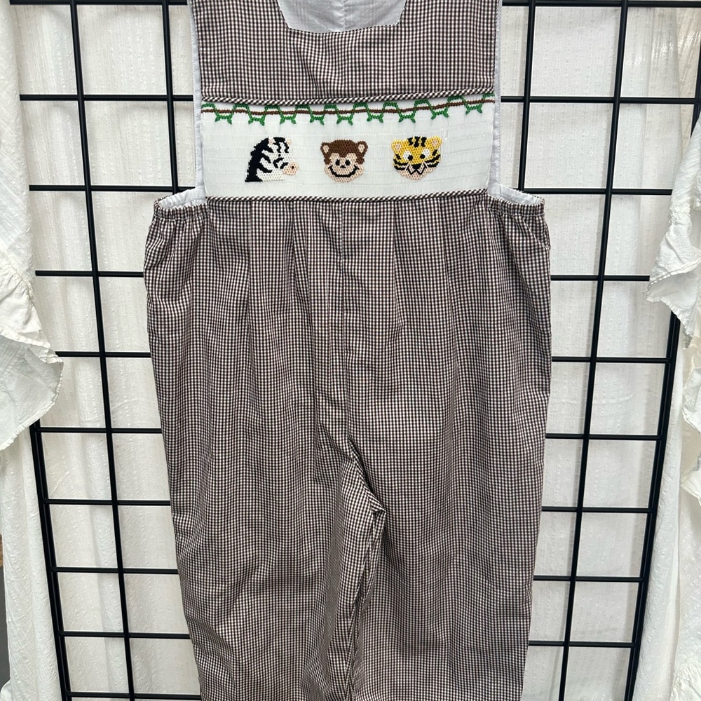 Brown and White Sleep Sacks with Animal Accents